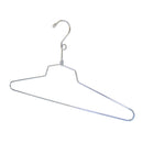 10 Pc 16" Dress Hanger Clothes Display Store Fixture Chrome Finish with Loop