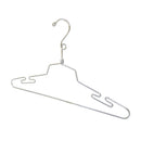 10 Pc 16" Lingerie Hanger Clothes Display Store Fixture Chrome Finish with Loop