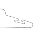 10 Pc 16" Lingerie Hanger Clothes Display Store Fixture Chrome Finish with Loop