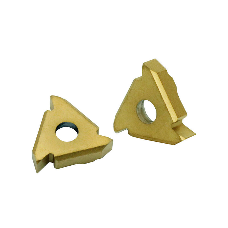 10 PC 16ER AG60 3/8'' Threading Carbide Inserts Turning Tool 5-32 Thickness