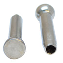 10 Pc 3/16" Cable Railing T316 Stainless Steel Swage Stemball for WOOD POST