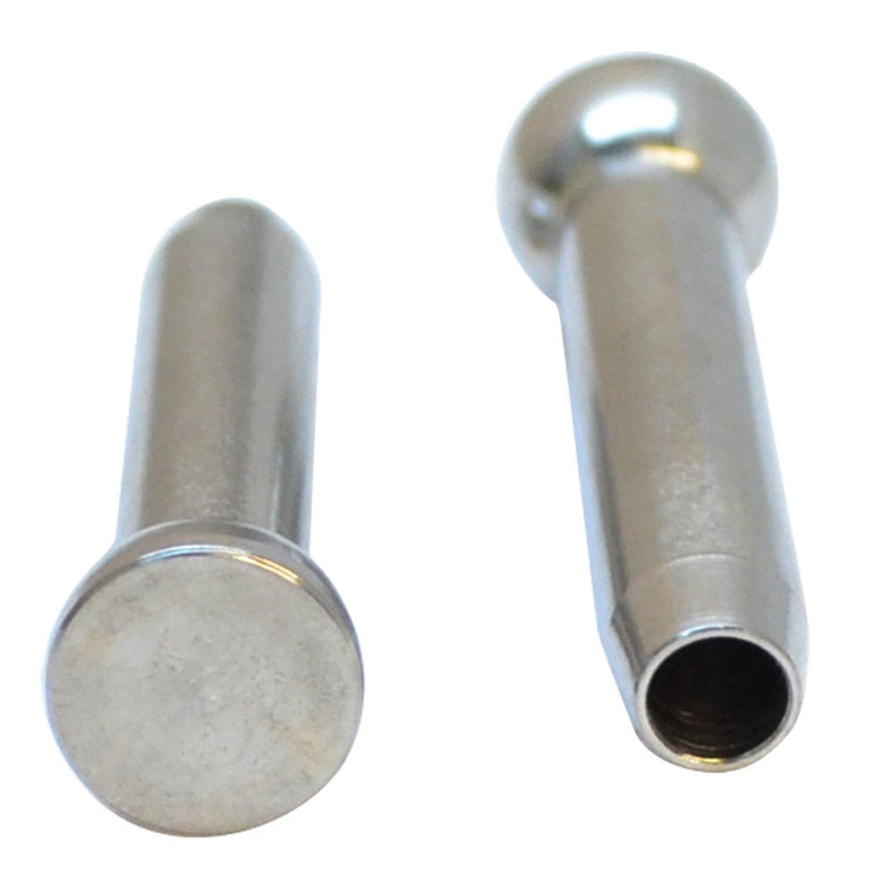 10 Pc 3/16" Cable Railing T316 Stainless Steel Swage Stemball for WOOD POST
