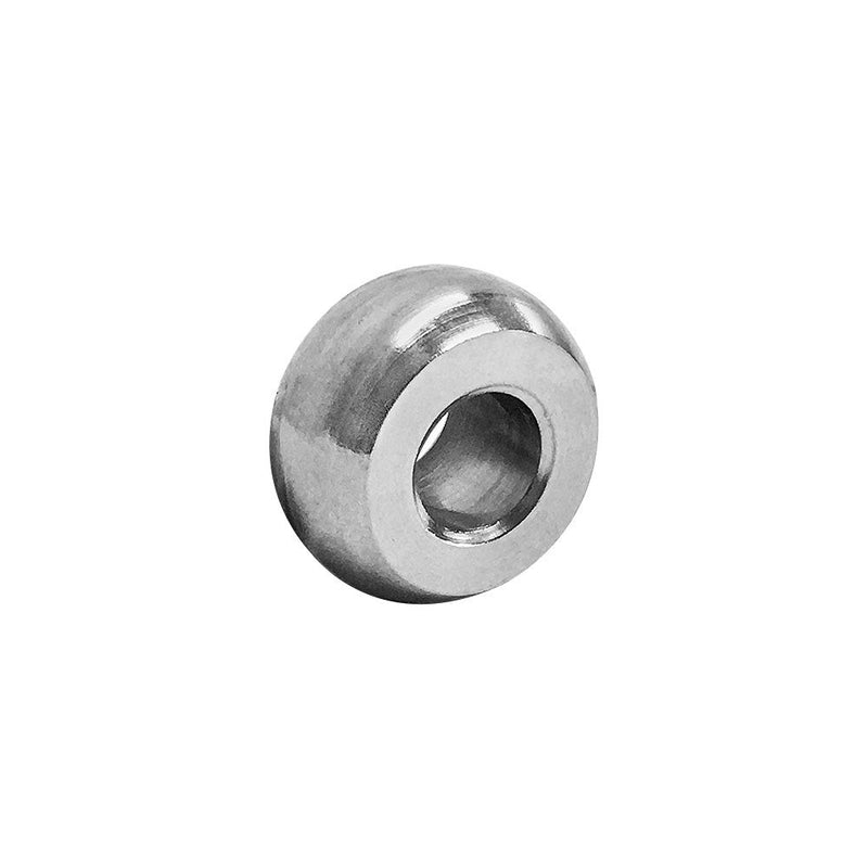 10 Pc 3/16" Stainless Steel 316 Plain Ball Swage Fitting Terminal Cable Wire Rope