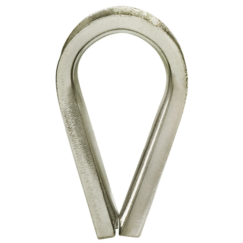 10 Pc 5/16"LIGHT DUTY Stainless Steel 316 Marine Wire Rope Chain THIMBLE Rig Anchor Boat