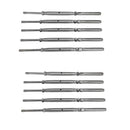 10 Pc 5/16" Stainless Steel T316 Threaded Rod Swage Stud 1-4'' Cable Railing