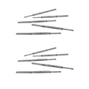 10 Pc 5/16" Stainless Steel T316 Threaded Rod Swage Stud 1-4'' Cable Railing