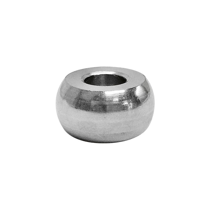 10 Pc 5/32" Stainless Steel 316 Plain Ball Swage Fitting Terminal Cable Wire Rope