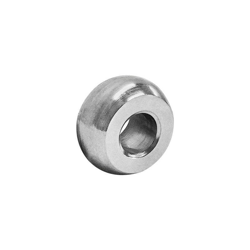 10 Pc 5/32" Stainless Steel 316 Plain Ball Swage Fitting Terminal Cable Wire Rope
