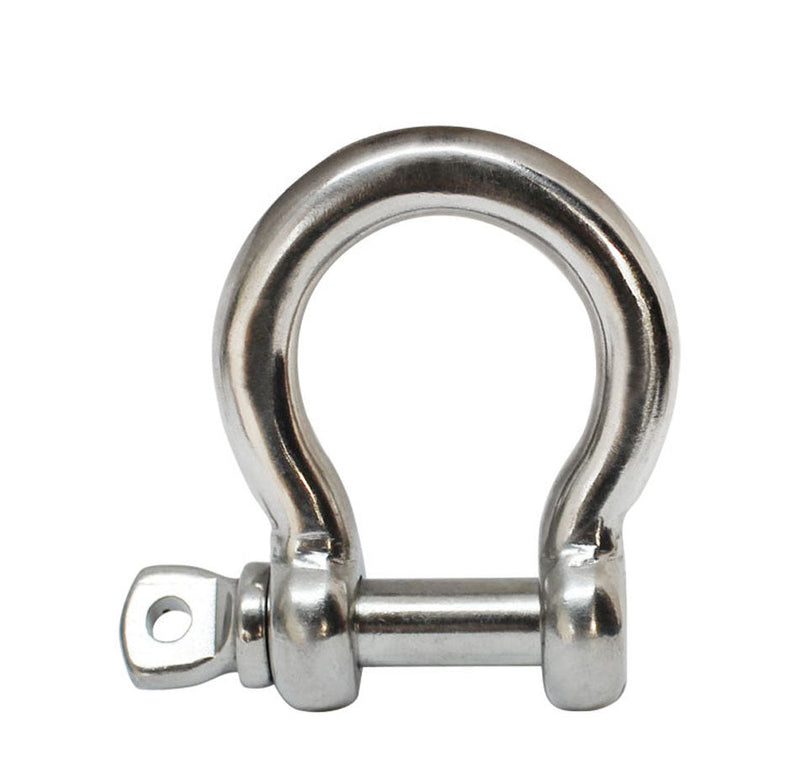 10 Pc 5/32" Stainless Steel Screw Pin Bow Shackle Anchor Boat Marine Parcord Rigging