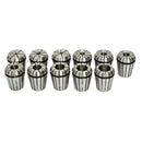 10 PC ER-32 Collet Set 3/16"-3/4" Spring Collets R8 CAT BT CNC Runout .0003
