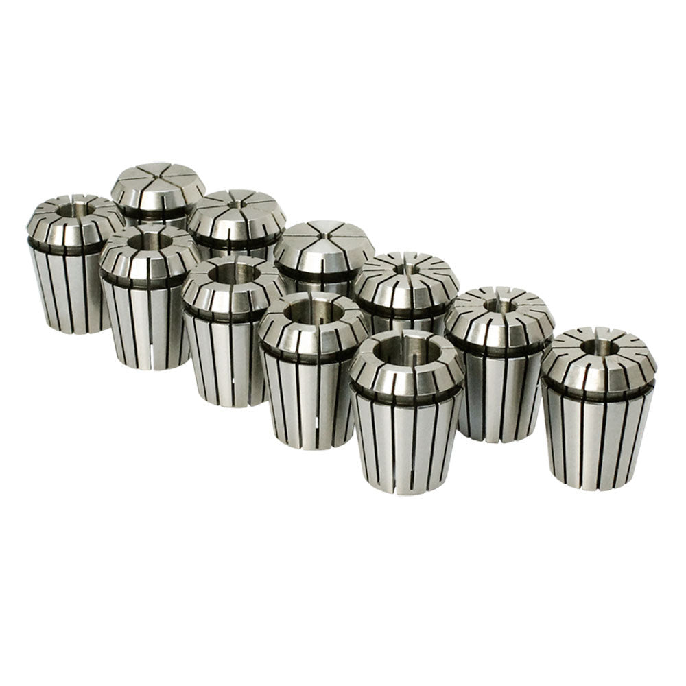 10 PC ER-32 Collet Set 3/16"-3/4" Spring Collets R8 CAT BT CNC Runout .0003