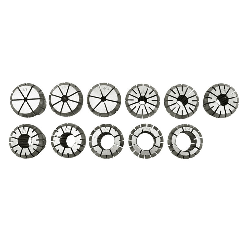 10 PC ER-32 Collet Set 3/16"-3/4" Spring Collets R8 CAT BT CNC Runout .0003