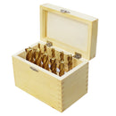 10 PC HSS 4 Flute 3/16 - 3/4" Tin Coated END MILL Set