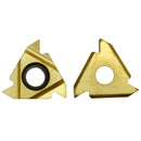 10 Pc Indexable Tin Carbide Inserts 11ER A60 Carbide Threading Threader Lathing SER3 Bits