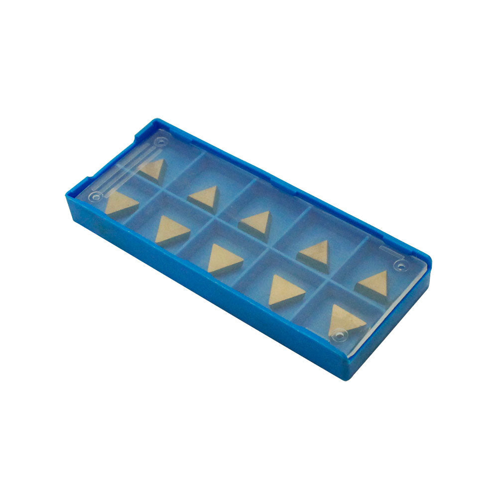 10 PC TPG-221 TPG221 C6 Tin Coated Carbide Inserts Indexable Turning Tool Bit