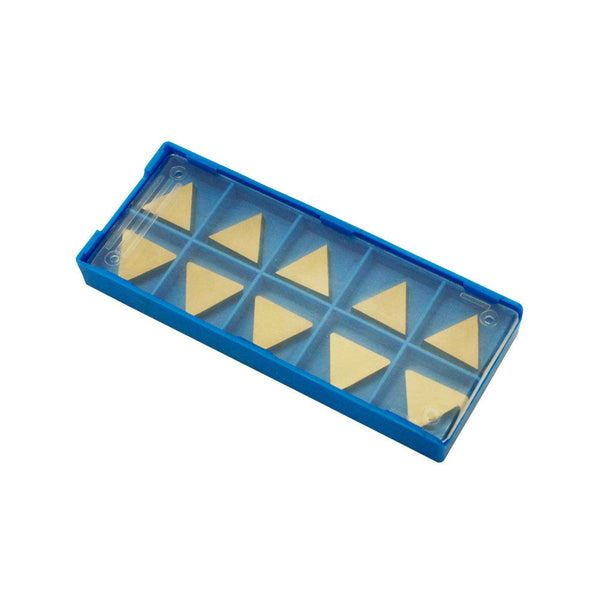 10 PC TPG-322 TP322 C6 Tin Coated Carbide Inserts Indexable Turning Tool Bit