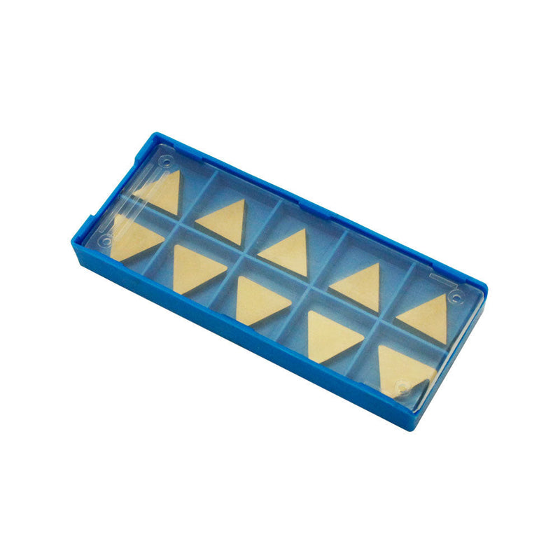 10 PC TPG-322 TP322 C6 Tin Coated Carbide Inserts Indexable Turning Tool Bit