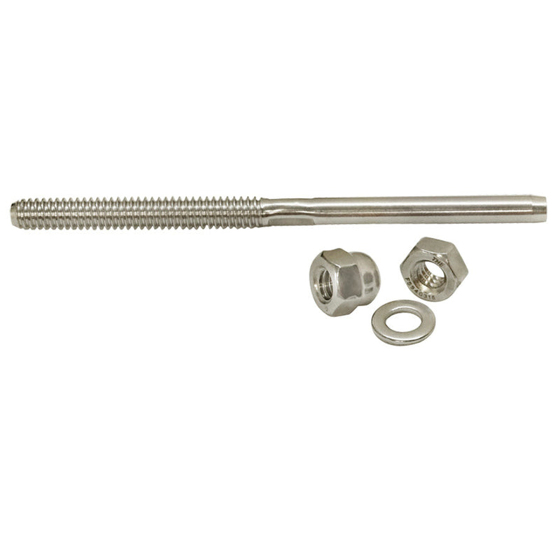 10 PC Type 3/16" Cable 316 Stainless Steel End Fitting for Cable Railing Rail Hand Swage