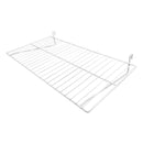 10 Pc White 24'' x 12'' Wire Flat Grid Shelf Shelves Gridwall Display Fixture