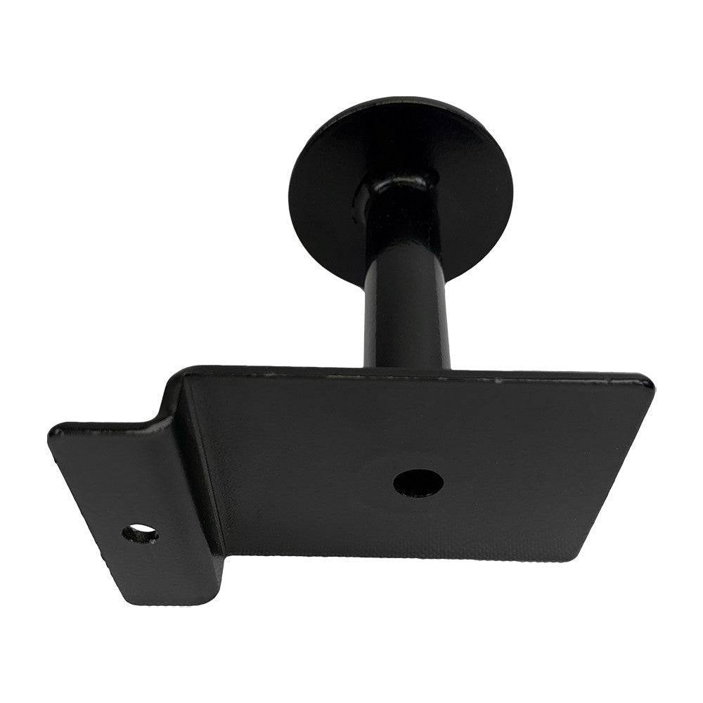 10 Pcs 3'' Black Single Garment Hook Slatwall Fitting Display Faceout Hanger Disc End