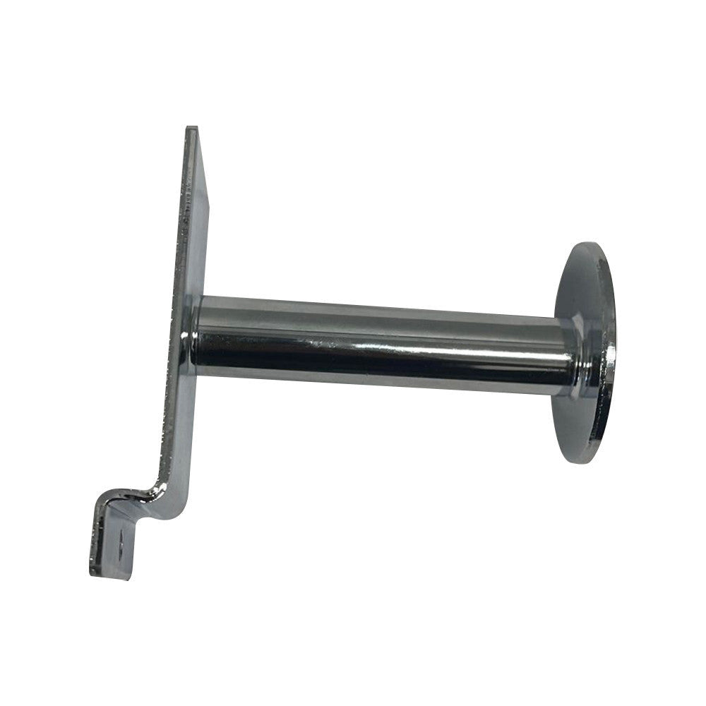 10 Pcs 3'' Chrome Single Garment Hook Slatwall Fitting Display Hanger Disc End