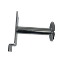 10 Pcs 3'' Chrome Single Garment Hook Slatwall Fitting Display Hanger Disc End