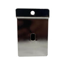 10 Pcs 3'' Chrome Single Garment Hook Slatwall Fitting Display Hanger Disc End