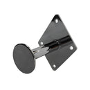 10 Pcs 3'' Chrome Wall Mounted Faceout Single Garment Hook Display Hanger Disc End