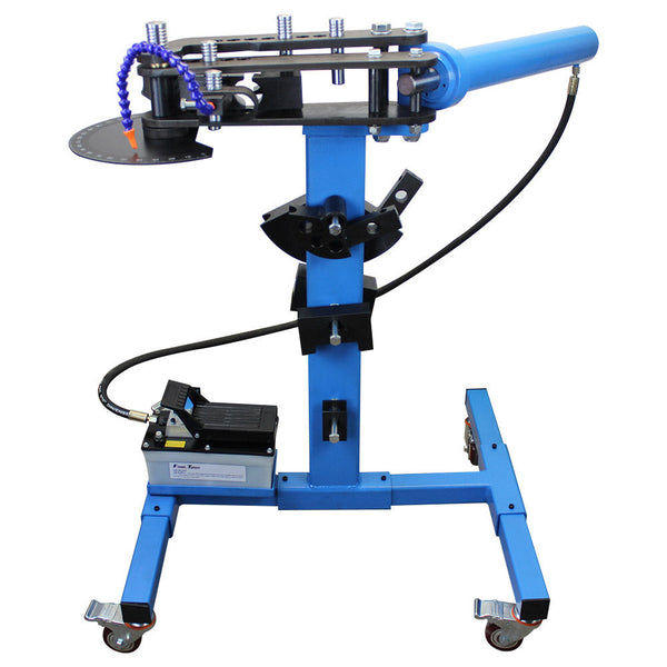 10 Ton Air Hydraulic Foot Pump Pipe Tube Bender Bending 1", 1-1/2" 1-3/4" Dies