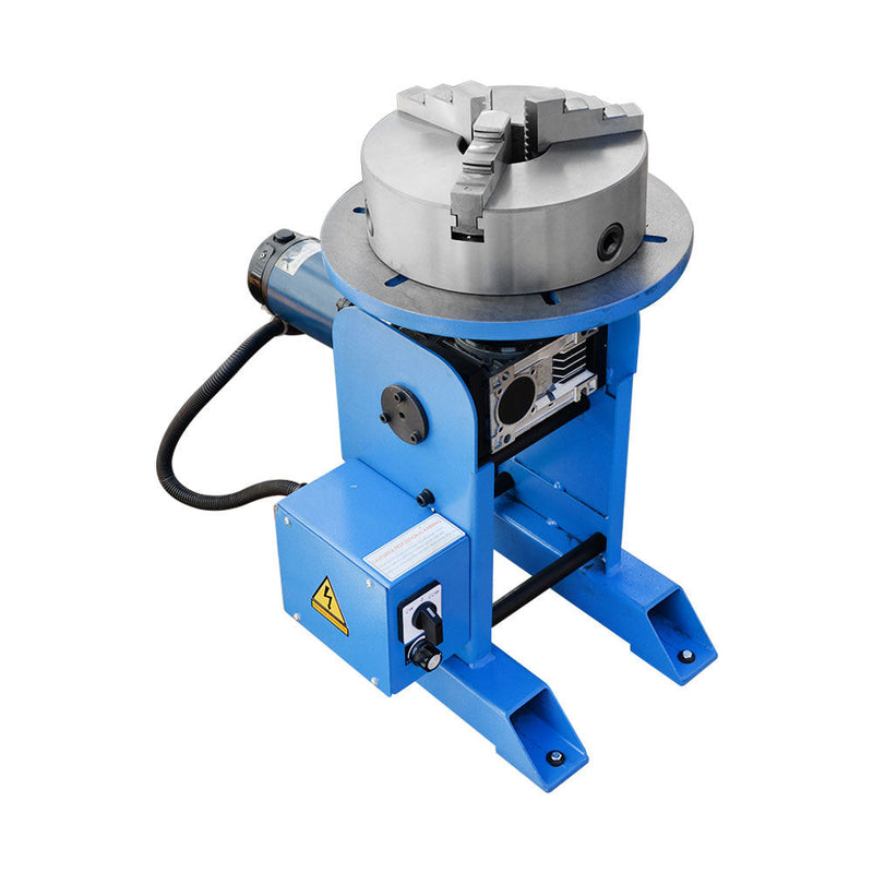 10" Chuck + 265-770 LBS Welding Positioner Positioning Rotary Turn Table Tilt 0-135 Welder 110V