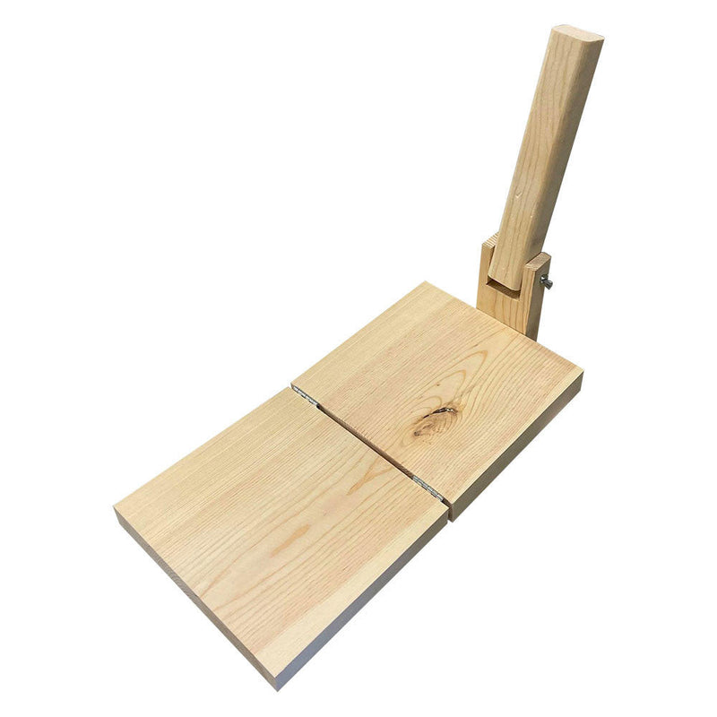 10" Square Manual Wooden Tortilla Press Empanadas Corn Flour Tacos Dough Pressing Maker