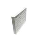 10'' x 7-1/2'' White Faux Leather 46 Rings Ring Tray Display Fixture Jewelry Showcase Retail Store