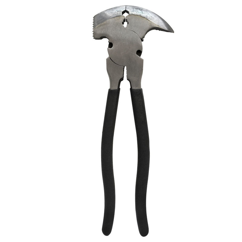 10-1/2'' Fencing Pliers Hardened Tempered Hammer Staples Tack Fence