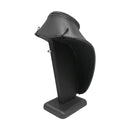 10-1/2''H Slate Gray Leatherette Necklace Stand Display Fixture Retail Store Showcase