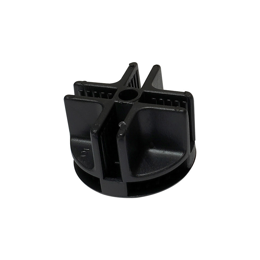 Black Plastic Mini Grid Connector