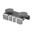 100 Pc Center Shelf Rest Clips & Rubber Cushions to Hang Glass Wood Metal Shelves Gridwall Display Fixture