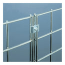 100 Pc Chrome Gridwall Joining Connectors Grid Panel Joiner Clips Joining Clamps