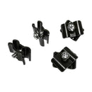 100 Pc GLOSS BLACK Gridwall Joining Connectors Grid Panel Joiner Clips Joining Clamps