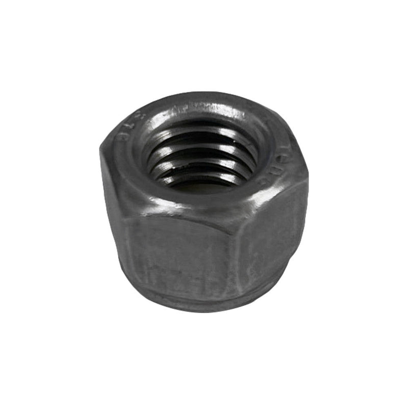 100 Pc Stainless Steel 1/2"-13 Nylon Insert Lock Nut Right Hand Hex Nut
