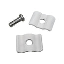 100 Pc WHITE Gridwall Joining Connectors Grid Panel Joiner Clips Joining Clamps