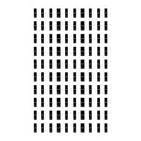 100 PCS BLACK Gridwall Utility  Hook Picture  Hanger Grid  Panel Notch Display