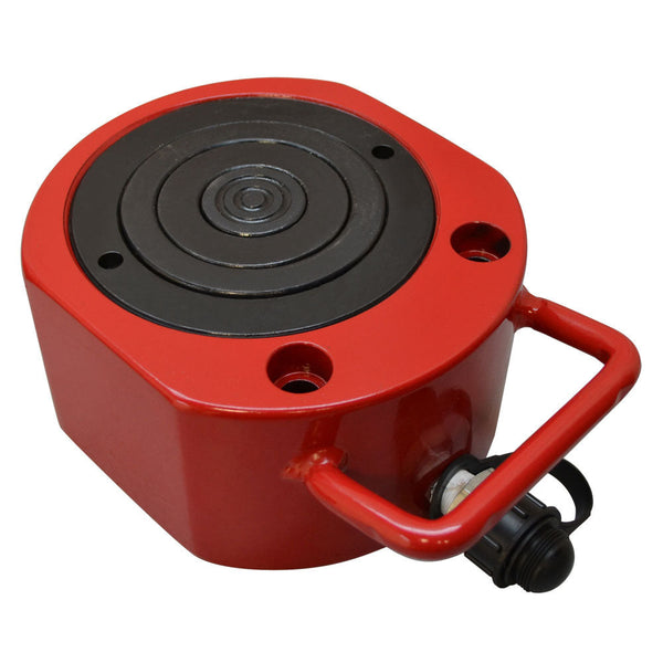 100 Ton MULTI STAGE Profile Hydraulic Cylinder Jack Ram Lifting (68mm) 2.67" Stroke