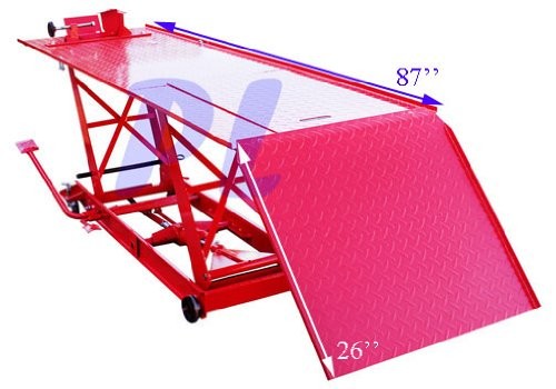 1000 LBS Hydraulic Bike Motorcycle Lift Table Jack Stand Shop Bike Lifting Stand