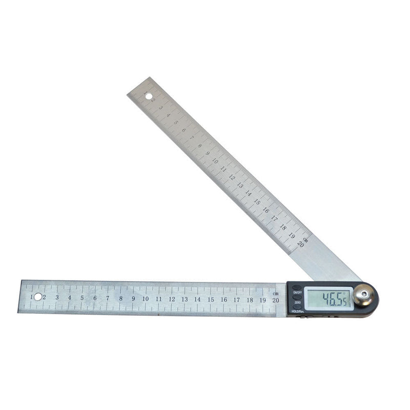 11" Electronic Digital Protractor Goniometer Angle Finder Miter Gauge