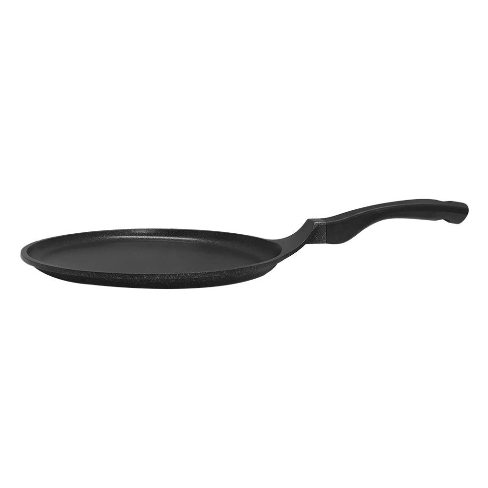 11'' Aluminum Round Griddle Plancha Marble Coating Non-Stick Interior Cookware Kitchen