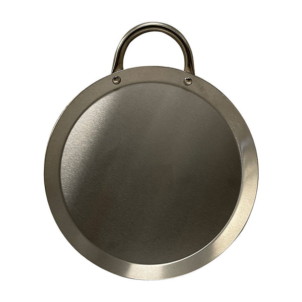 11'' Stainless Steel Round Serving Tray Tortilla Warmer