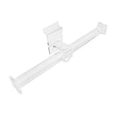 11-1/2'' Clear Acrylic  Slatgrid Slatwall Necklace T-Bar Display Retail Store Shop Display Fixture