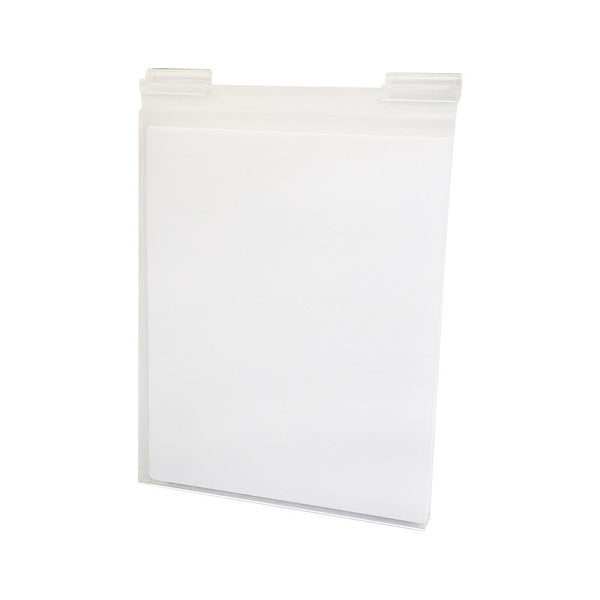 11-1/2'' x 15'' Slatwall Acrylic T-Shirt Display Holder Lucite Frame With Shirt Board