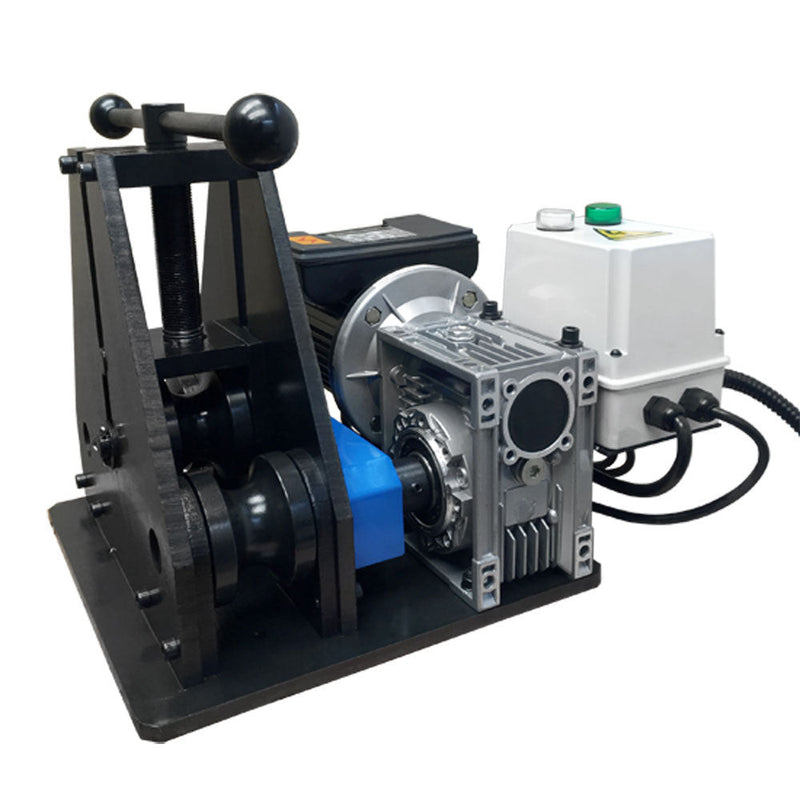 110V 1-2HP ELECTRIC Tube Roller Ring Bender Bending 1-1-2'' Round Tubing Rolling