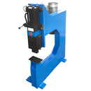 110V 10 Ton Hydraulic Bench Press Punch Round Square Dies 25'' Throat Depth